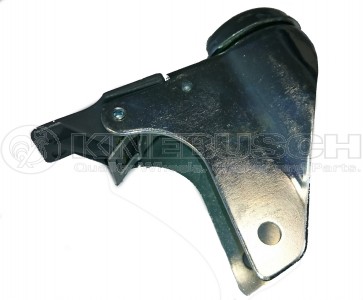 Apparaterollen Lenkgehäuse  mit Totalfeststeller und Rückenlochaufnahme