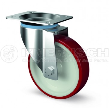 Edelstahl-Transportgeräte-Lenkrolle L41/TPL/160/0/P3