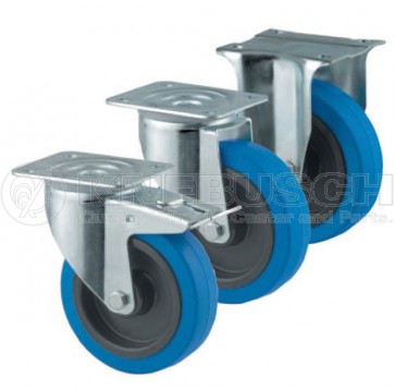 Edelstahl-Transportgeräte-Bockrolle B41/EBK/100/36/7/P3