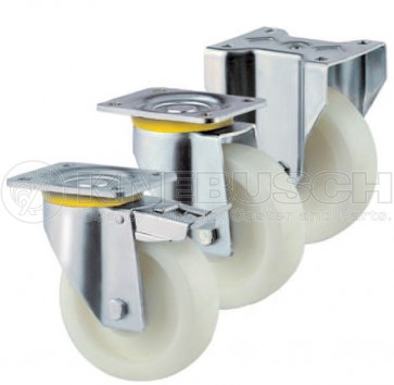 Schwerlast-Bockrolle B50/NYS/125/5/P4