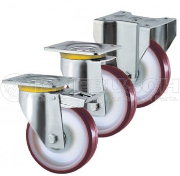 Schwerlast-Bockrolle B50/TPS/160/5/P4