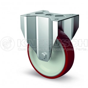 Edelstahl-Transportgeräte-Bockrolle B41/TPL/080/2/P3