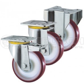 Schwerlast-Bockrolle B50/TPS/125/5/P4
